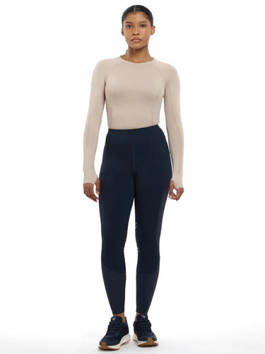 LeMieux Ladies Lydia Mesh Leggings Navy