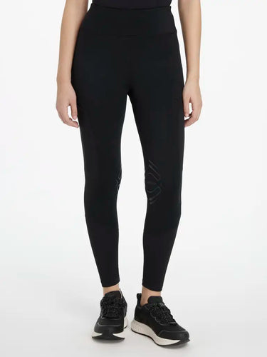 LeMieux Ladies Lydia Mesh Leggings Black