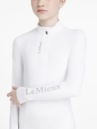 LeMieux Young Rider Classique Base Layer White