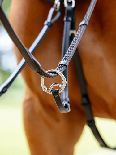 LeMieux Kudos Bridge Breastplate Black