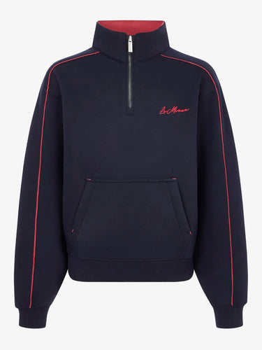 LeMieux Young Rider Kate Quarter Zip Sweat Navy