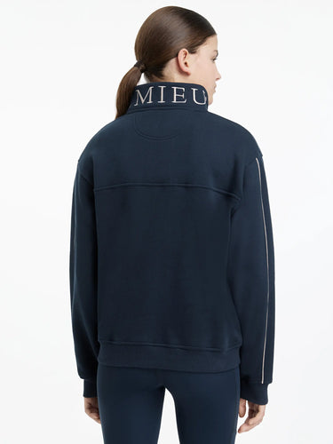 LeMieux Young Rider Kate Quarter Zip Sweat Navy