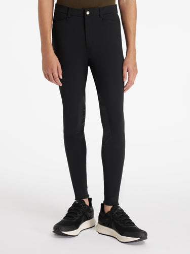 LeMieux Young Rider Boys Sports Breeches Black