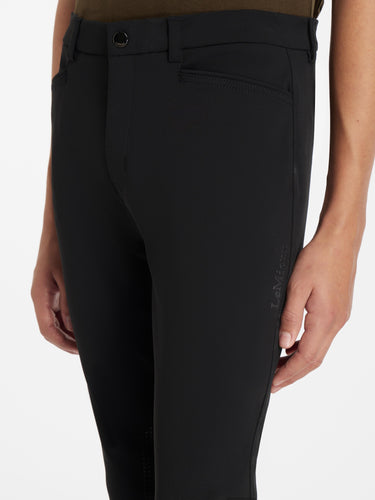 LeMieux Young Rider Boys Sports Breeches Black