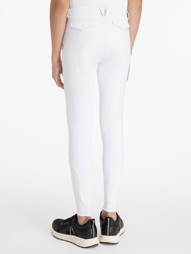 LeMieux Young Rider Boys Sports Breeches White