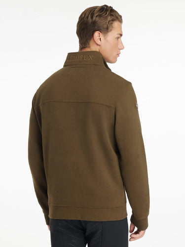 LeMieux Mens Quarter Neck Sweat Alpine