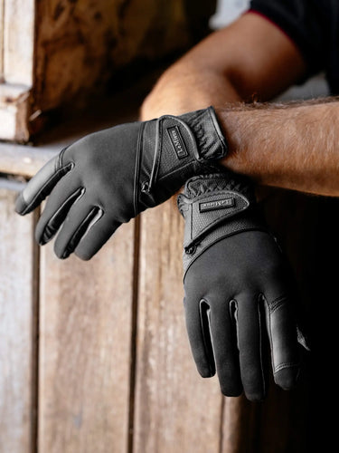 LeMieux Hybrid Riding Gloves Black