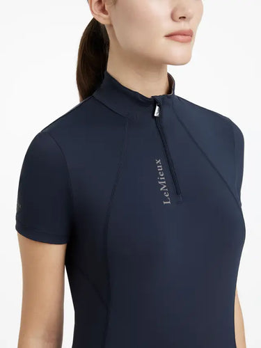 LeMieux Classique Short Sleeve Base Layer Navy