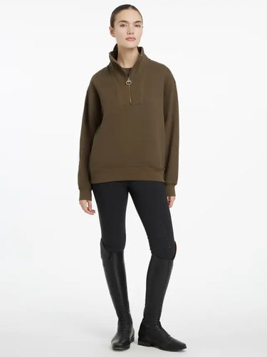 LeMieux Keira Quarter Neck Sweat Alpine