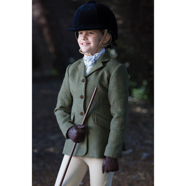 Buy Equetech Junior Clayton Deluxe Tweed Riding Jacket | Online for Equine