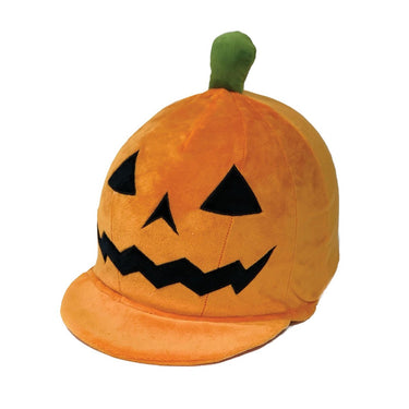 Equetech Novelty Jack Pumpkin Hat Silk