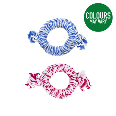 Buy Kong Puppy Rope Ring Toy -Medium-Assorted| Online for Equine