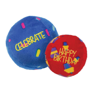 Buy Kong Occasions Birthday Balls Toy-Medium| Online for Equine