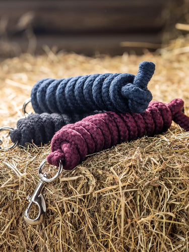 LeMieux Cotton Leadrope Burgundy
