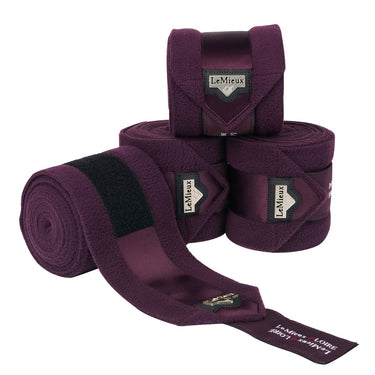 Buy the Le Mieux Loire Fig Satin Polo Bandages | Online for Equine