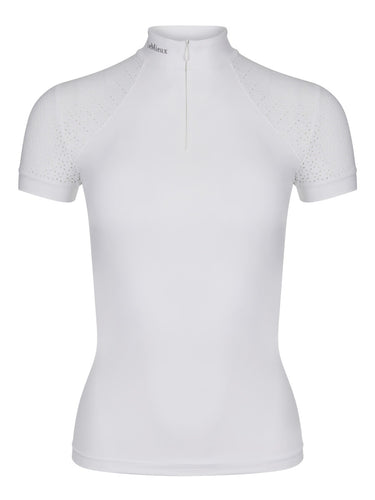 Buy LeMieux Olivia White Short Sleeved Show Shirt| Online for Equine
