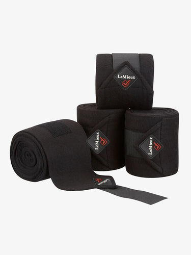 LeMieux Luxury Polo Bandages Black