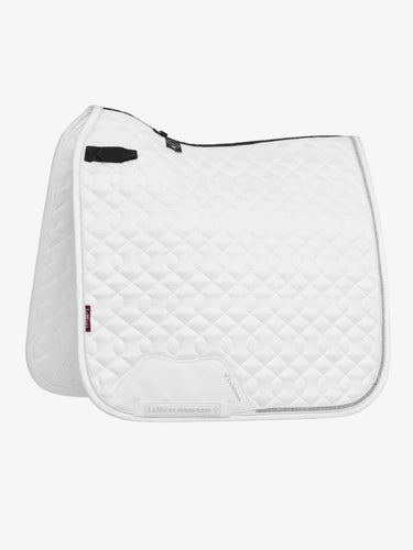 Buy Le Mieux Crystal Suede Dressage Square White | Online for Equine