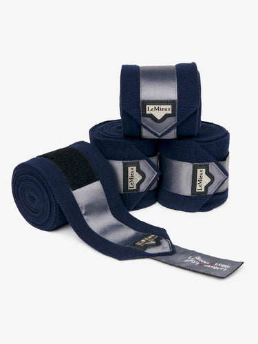 Le Mieux Twilight Polo Bandages Navy -Full-Navy / Grey
