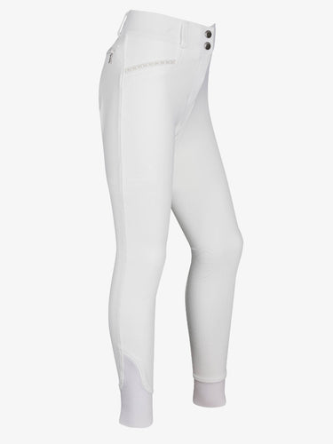 Buy LeMieux Young Rider St Tropez Breech White | Online for Equine