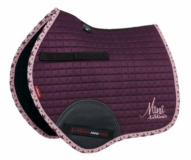 Buy the Mini Le Mieux Fig Suede Jump Square | Online for Equine