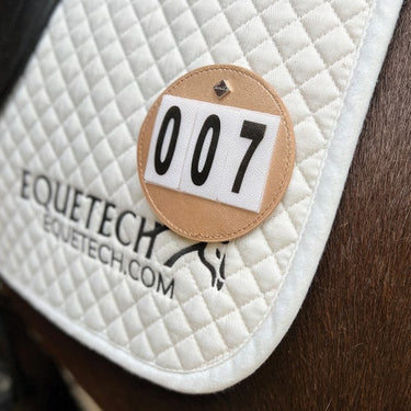 Equetech Luxe Dressage Saddle Cloth Number
