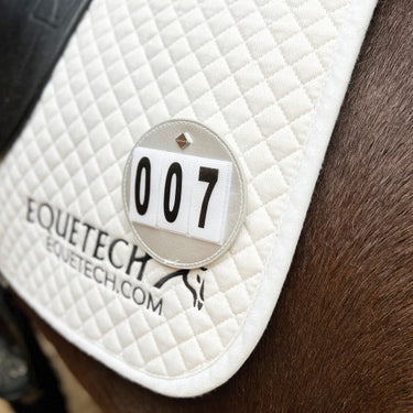 Equetech Luxe Dressage Saddle Cloth Number