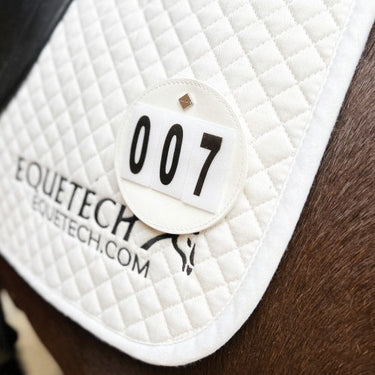 Equetech Luxe Dressage Saddle Cloth Number