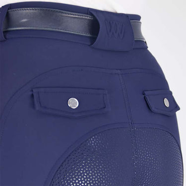 Buy Woof Wear Hybrid Full Seat Navy Riding Tights | Online for Equine