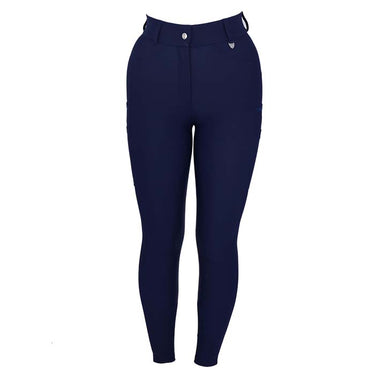 Buy Woof Wear Hybrid Full Seat Navy Riding Tights | Online for Equine