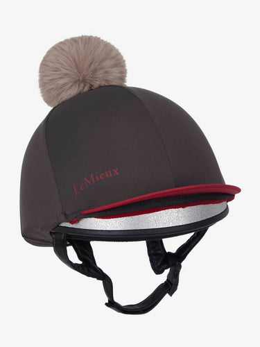 Buy LeMieux Cinder Pom Hat Silk| Online for Equine