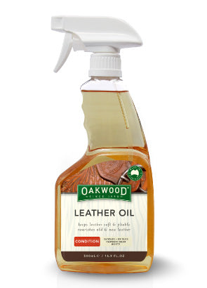 Oakwood Leather Oil - Size 500ml