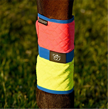 Buy Equisafety Hi Vis Multi Coloured Leg Boots | Online for Equine