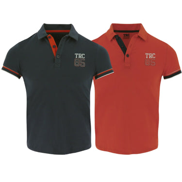 Equi-Th&egrave;me TRC 85 Boys Pique Polo Shirt - Colour Anthracite - Size 10 Years
