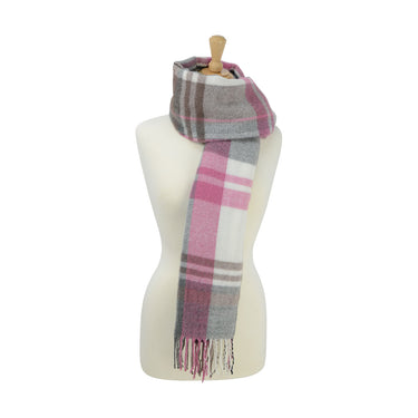 Hy Equestrian Ladies Supersoft Tartan Scarf