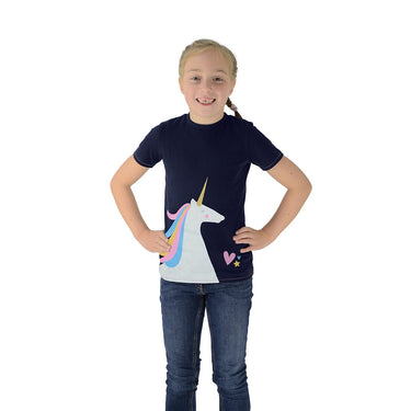 Buy HyFASHION Magical Glitter Unicorn Children's T-Shirt| Online for Equine