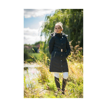 Buy Coldstream Branxton Long Ladies Black Quilted Coat | Online for Equine