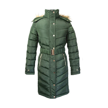 Buy Coldstream Branxton Long Ladies Fern Green Quilted Coat | Online for Equine