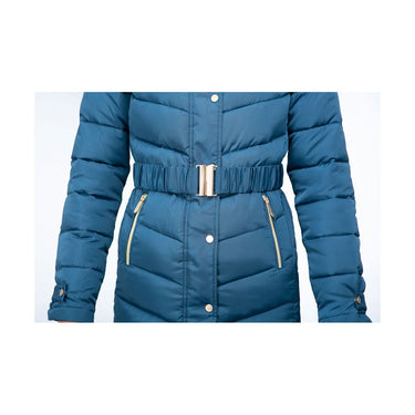 Buy Coldstream Branxton Long Ladies Cool Slate Blue Quilted Coat | Online for Equine