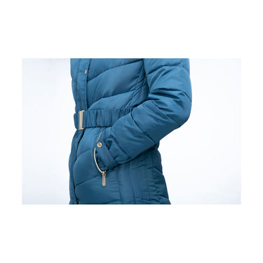 Buy Coldstream Branxton Long Ladies Cool Slate Blue Quilted Coat | Online for Equine