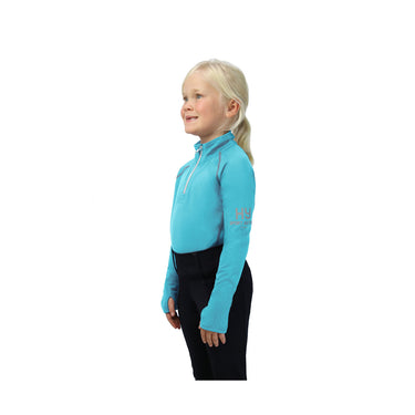 HY Sport Active Young Rider Base Layer Sky Blue