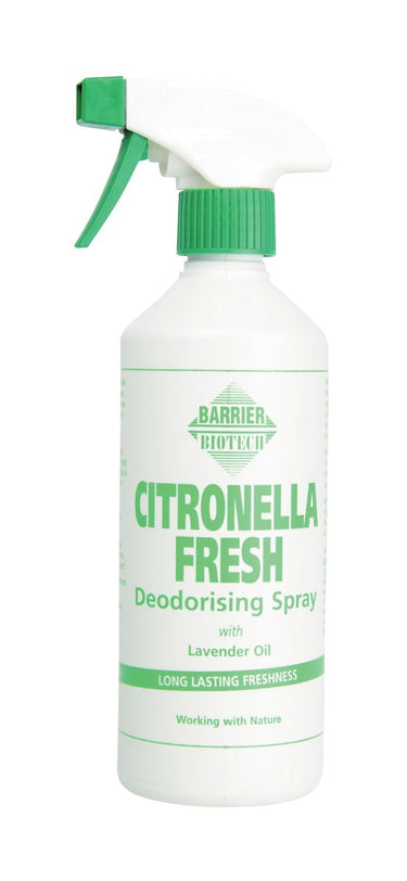 Barrier Animal Healthcare Citronella Fresh Deodorising Spray with Lavender Oil-500ml Spray