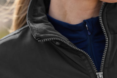 Dublin Zip Through Blouson Team Jacket Black