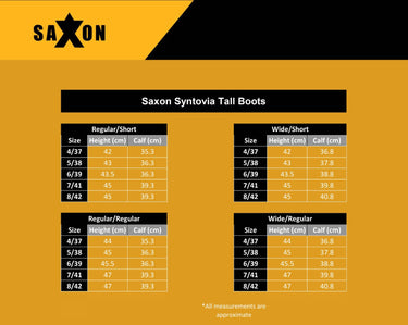 Saxon tall boots discount