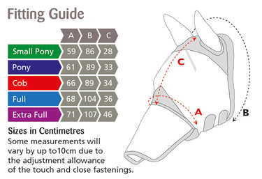 Buy Shires Black Fine Mesh Fly Mask With Ears| Online for Equine