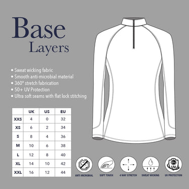 Buy LeMieux Ladies Benetton Blue Base Layer| Online for Equine