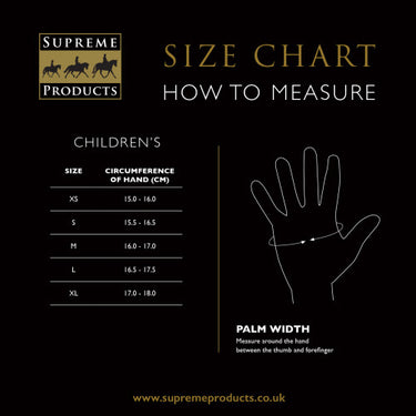 Buy Supreme Products Childs Pro Performance Show Ring Gloves| Online for Equine