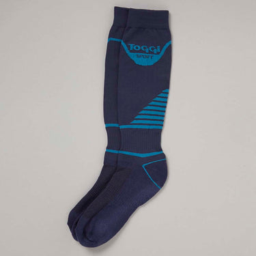 Toggi Sport Men's Winter Reflex Compression Riding Socks-One size (UK 7-11)-Navy / Blue