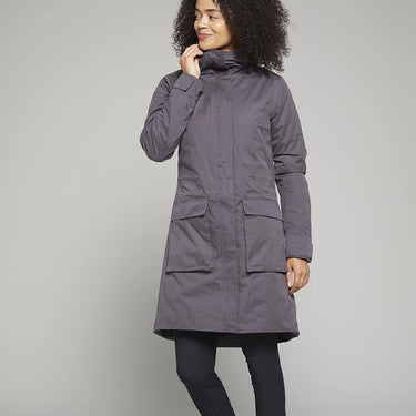 Toggi Outdoor Canopy Charcoal Ladies Waterproof Long Coat