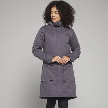 Toggi Outdoor Canopy Charcoal Ladies Waterproof Long Coat